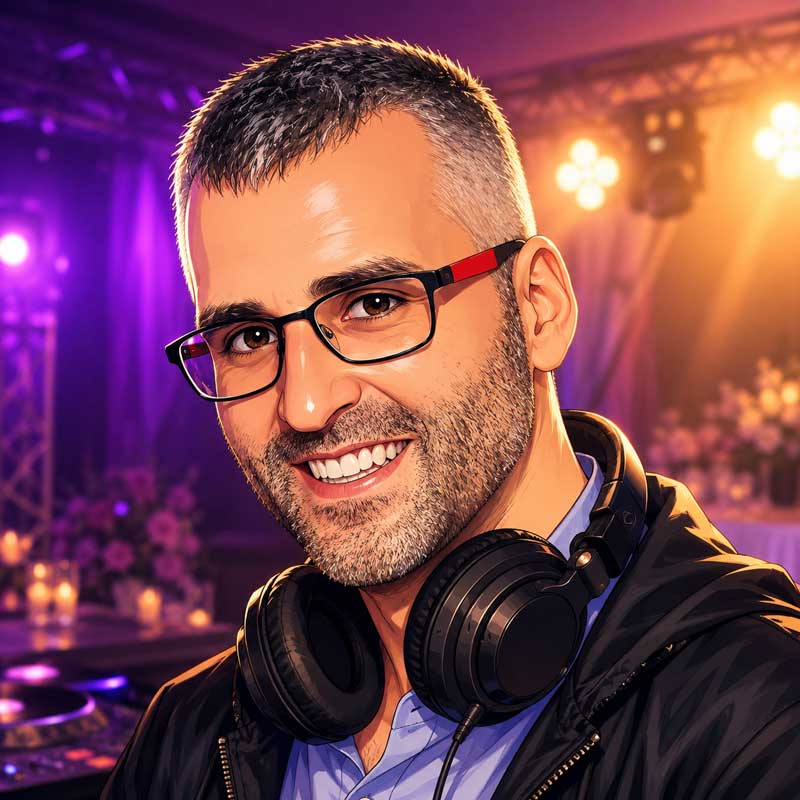 DJ Jan Ščepán — ilustrace